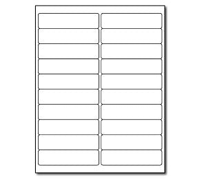 Label 1"x 4" Herma ML-2000 100/1