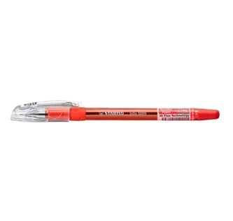 Caja de Lapicero Stabilo Bille 508NF 0.4mm Rojo - 10/1