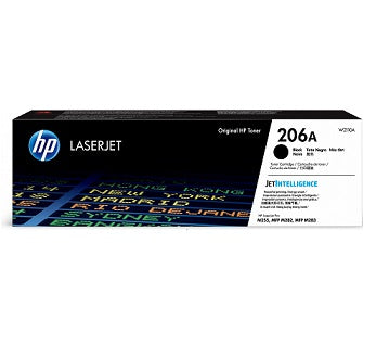 Toner HP 206A (W2110A) Negro