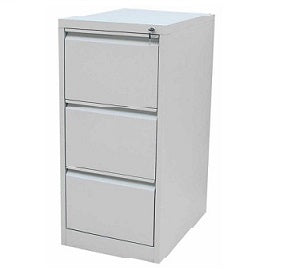Archivo Vertical Metálico De 3 Gavetas 8½ x 13 Gris - National