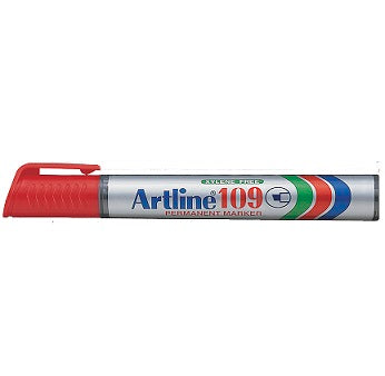 Marcador Permanente Artline 5mm - Rojo