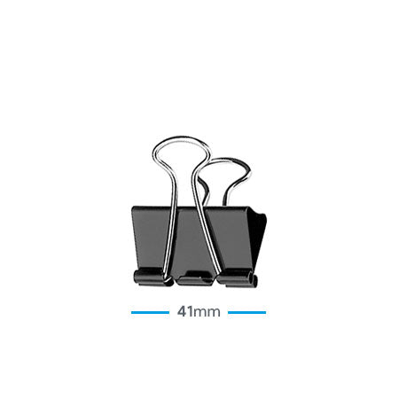 Clip Billetero 41mm (1 ½”) – Negro