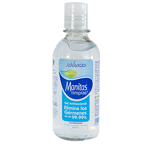 Gel Antibacterial Para Manos - Manitas Limpias 8 OZ