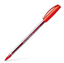 Caja de Bolígrafo Faber Castell Trilux 032 Rojo