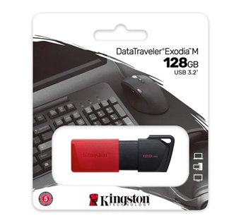 Memoria USB 128 GB Kingston Datatraveler Exodia DTXM/128GB