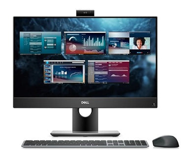 Computadora de escritorio Dell Optiplex 24-7490 AIO RF/23.8'' FHD Webcam, intel Core i5 10ma 3.20GHZ,8 GB DDR4-2666 MHZ, 256 GB PCIe NVMe SSD, WIN10 PRO