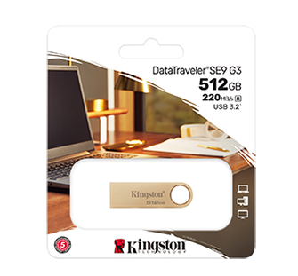 Memoria USB 512 GB Kingston Datatraveler SE9 - DTSE9G3/512GB