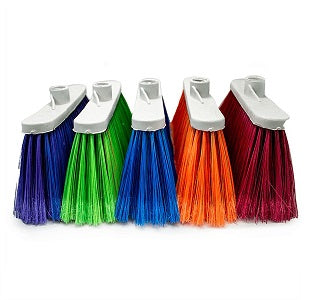 Escoba Plástica Grande - Colores Surtidos