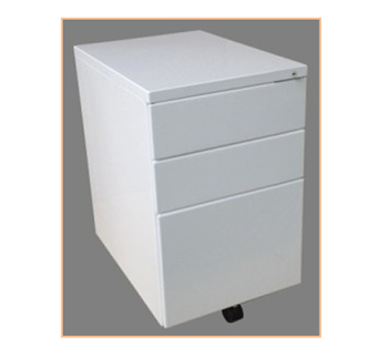 Archivo Metálico Modular 3 Gavetas Blanco - Importado