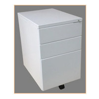 Archivo Metálico Modular 3 Gavetas Blanco - Importado