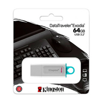 Memoria USB Kingston 64 GB - Data Traveler Exodia KC-U2G64-5R