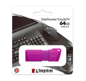 Memoria USB 64 GB Kingston Datatraveler Exodia KC-U2L64-7LP