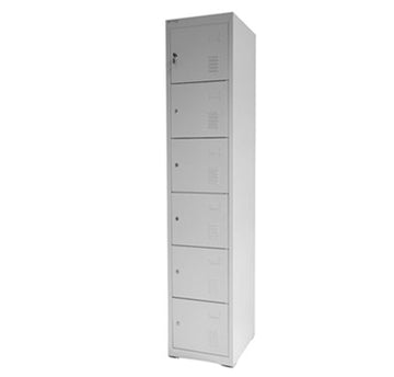 Locker Para Ropa Doblada 6 Puertas - National