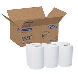Fardo de Papel Toalla Scott 6/1 Slim Roll 580