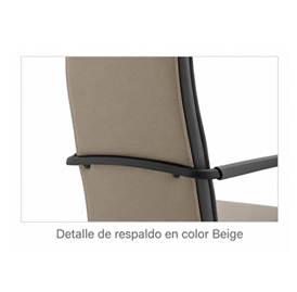 Sillón Ejecutivo Oscar Gris Claro