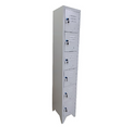 Locker Para Ropa Doblada 6 Puertas Metálico - Steelfile