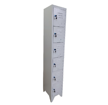 Locker Para Ropa Doblada 6 Puertas Metálico - Steelfile