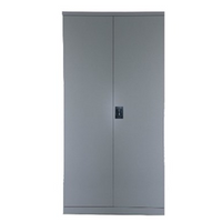 Armario Mercury de 2 Puertas, disponible en Color Gris y Crema