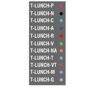 Lonchera Talbot T-Lunch Colores Surtidos