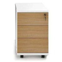 Archivo Modular Importado Laminado de 3 Gavetas