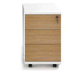 Archivo Modular Importado Laminado de 3 Gavetas