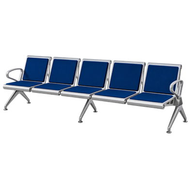 Bancada Para 5 Personas En Poliuretano 27"x120"x31" Color Azul