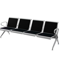 Bancada Para 4 Personas En Poliuretano 27"x96"x31" Color Negro