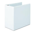 Carpeta 3 argollas con plástico frontal blanca 5"