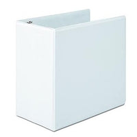 Carpeta 3 argollas con plástico frontal blanca 5"