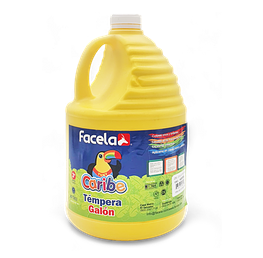 Galon de Tempera Color Amarillo