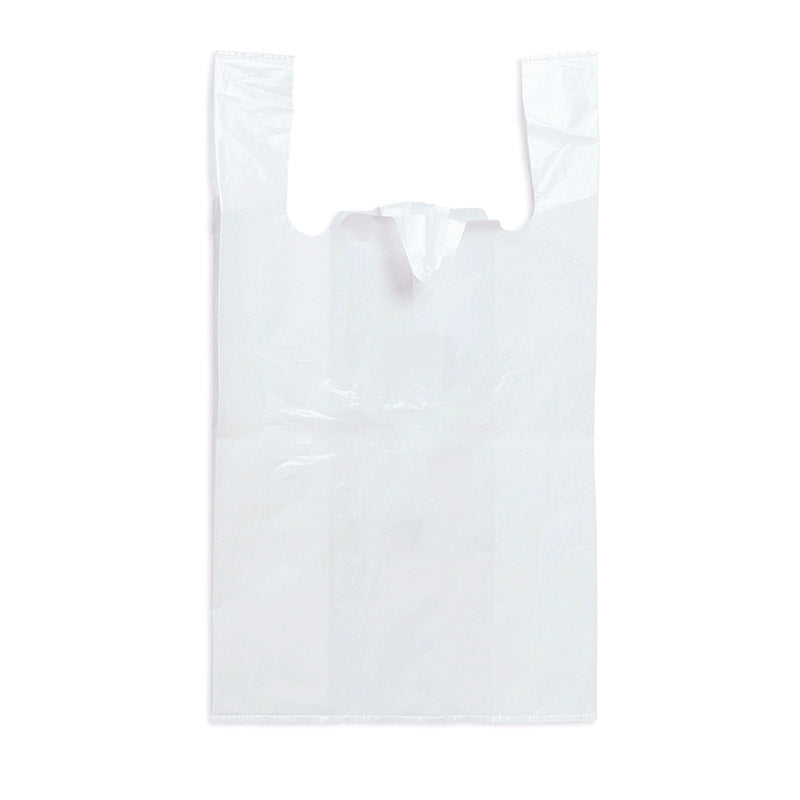 Paquete de Funda Plástica T-Shirt Blanca #26 - 1000/1