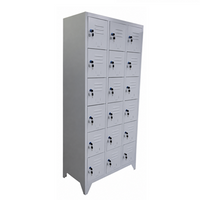 Locker Para Ropa Doblada 18 Puertas Metálico - Steelfile