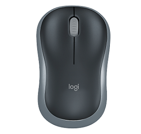 Mouse Inalámbrico Logitech M185 - Negro