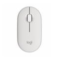 Mouse Inalámbrico Logitech Pebble M350S - Blanco