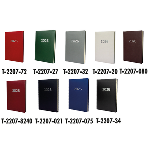 Agenda Malindi Diaria 2026 Colores Surtidos T-2207