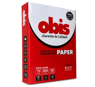 Resma de Papel Obis 8½x11 - 500/1