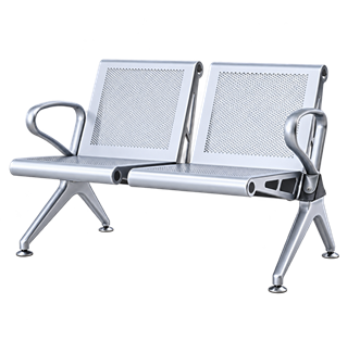 Bancada Para 2 Personas 27"x48"x31" Color Plateado