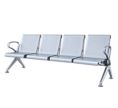 Bancada Para 4 Personas 27"x96"x31" Color Plateado