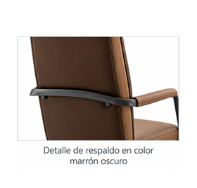Sillón Ejecutivo Oscar Marrón Claro