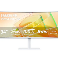 Monitor Samsung 34'' Curvo Viewfinity S6 - LS34C654TANXGO