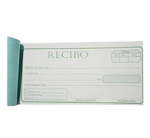 Talonario de Recibo De Ingreso NCR