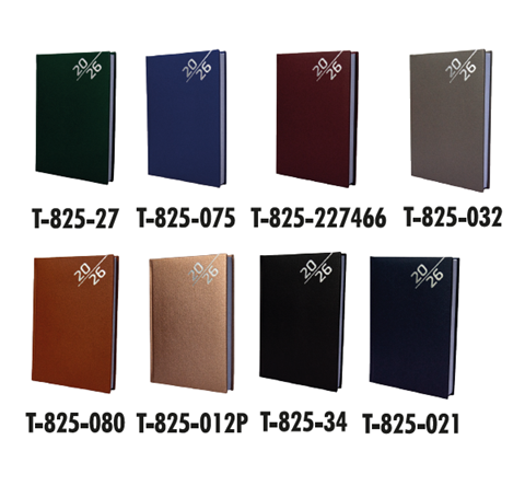 Agenda Tucson Diaria 2026 Colores Surtidos T-825