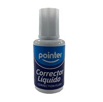 Corrector Líquido Blanco de Brocha 18 ML - Pointer