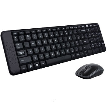 Combo Teclado y Mouse Inalámbrico Logitech MK220