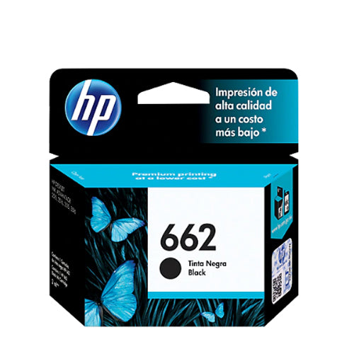 Cartucho de tinta HP 662 (CZ103AL) – Negro