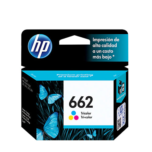 Cartucho de tinta HP 662 (CZ104AL) – Tri-color