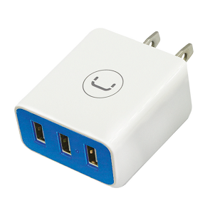 Cargador USB Para Pared 3.4A Blanco Unno - PW5053WT
