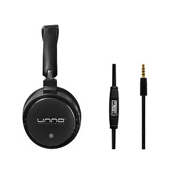 Audífonos Sonic 3.5mm C/MIC Unno HS7308BK-Negro
