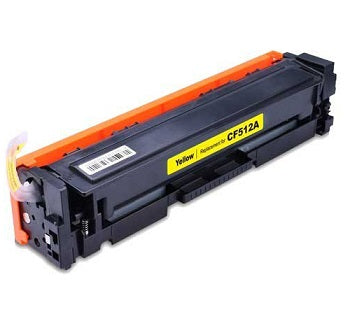 Toner Genérico HP CF512A (204A), Amarillo