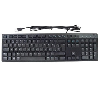 Teclado Dell USB Español - Negro